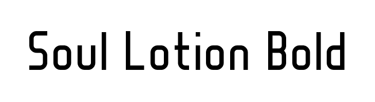 Soul Lotion Bold  Frei Schriftart Herunterladen