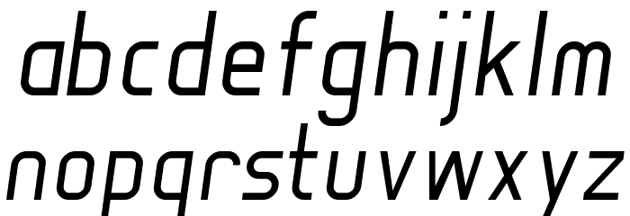 Soul Lotion Italic Font LOWERCASE