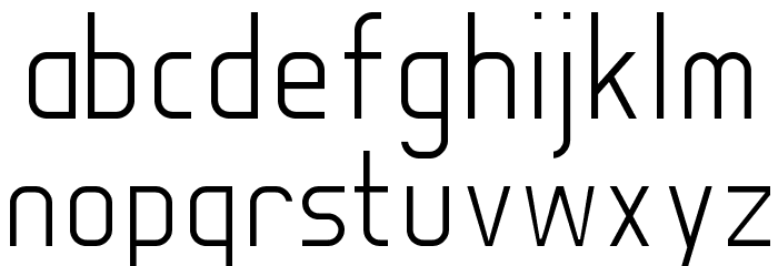 Soul Lotion Light Font LOWERCASE