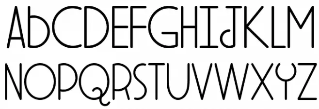 Soul Meets Body Schriftart Groß