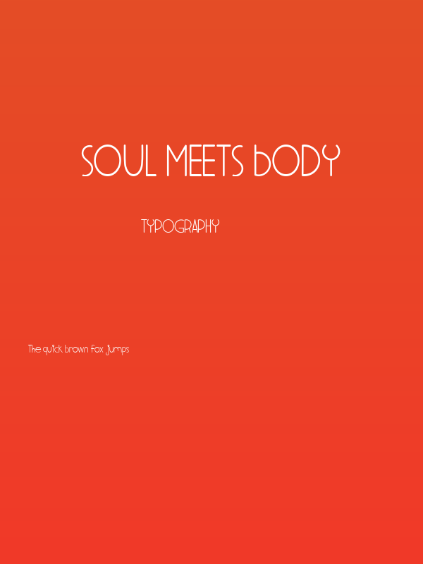 Soul Meets Body Poster