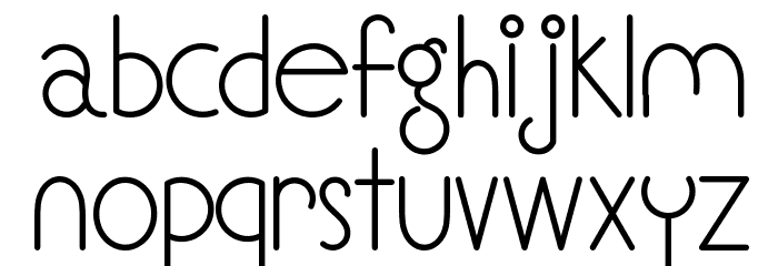 Soul Meets Body Font LOWERCASE