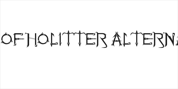 Soul Of Holitter Alternative Logo