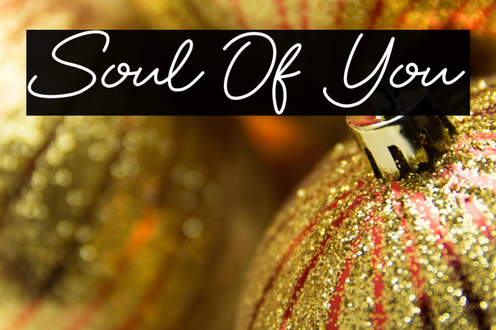 Soul Of You Example 2