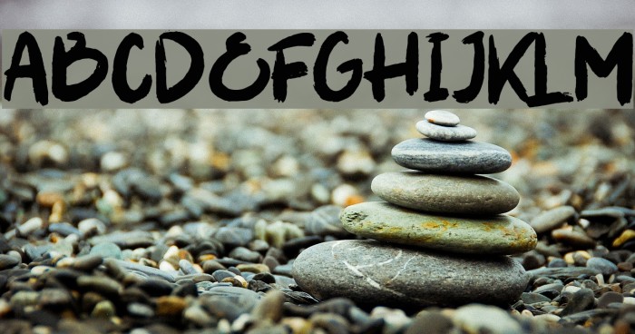 Soul Paint Font examples