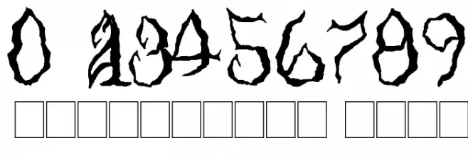 Soul Reaver Font OTHER CHARS
