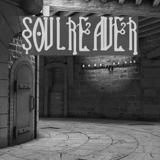 Soul Reaver Font examples