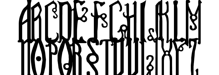 Soul Reaver Font LOWERCASE