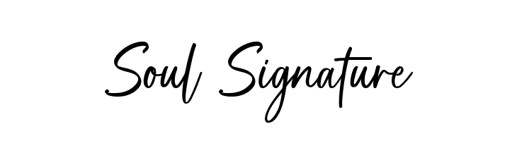 Soul Signature  Descarca Fonturi Gratis