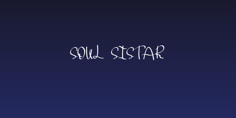 Soul Sistar Social Header