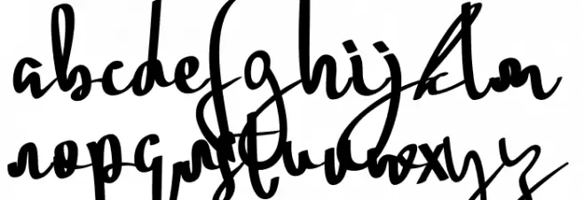 Soul Sistar फ़ॉन्ट लोअरकेस