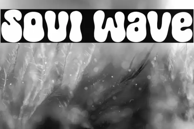 Soul Wave Font examples