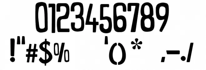 Soul Font OTHER CHARS