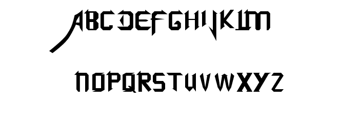 SoulCalibuR Font LOWERCASE