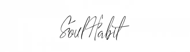 SoulHabit  नि: शुल्क फ़ॉन्ट्स डाउनलोड