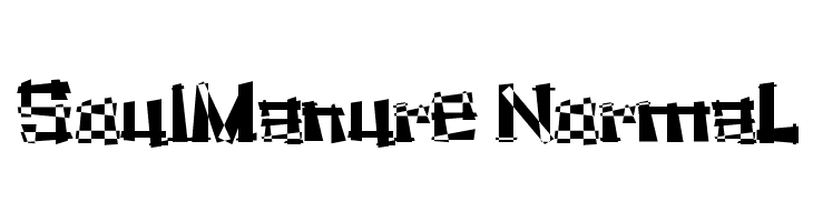 SoulManure NormaL  免费字体下载