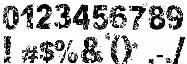 SoulMission Font OTHER CHARS