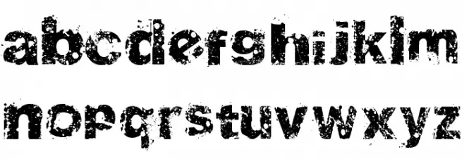 SoulMission फ़ॉन्ट लोअरकेस