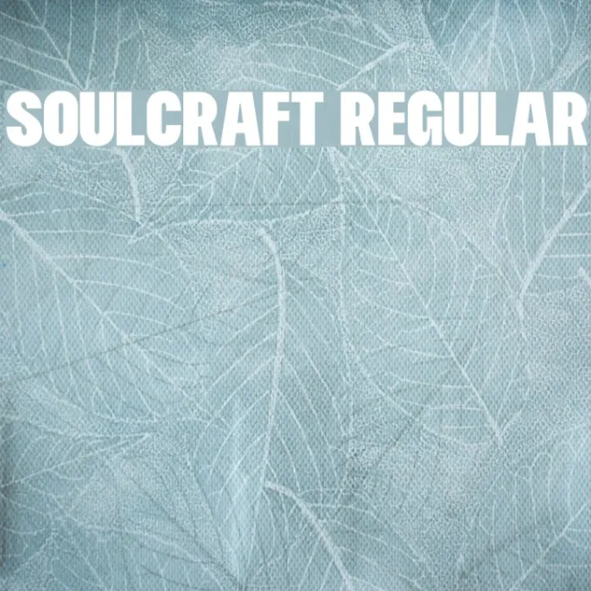 Soulcraft Regular Example 1