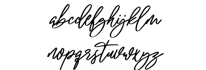 Soulections Free Regular Font LOWERCASE