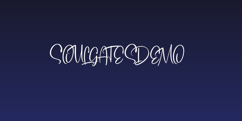 SoulgatesDemo Social Header