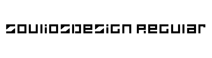 SouliosDesign-Regular  Frei Schriftart Herunterladen