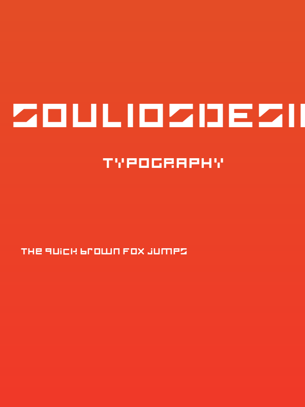 SouliosDesign-Regular Poster