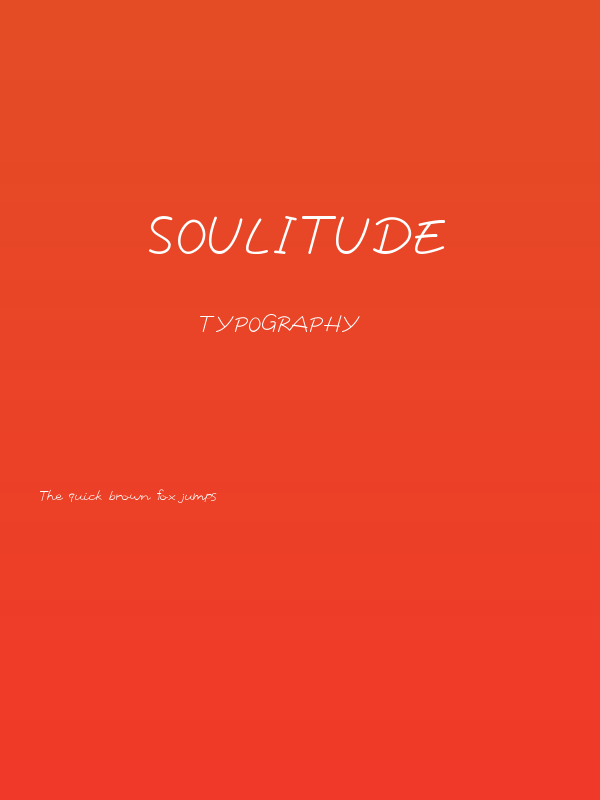 Soulitude Poster