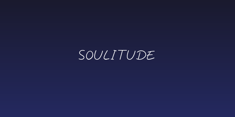 Soulitude Social Header