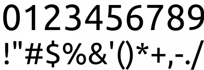 Souliyo Unicode Font OTHER CHARS