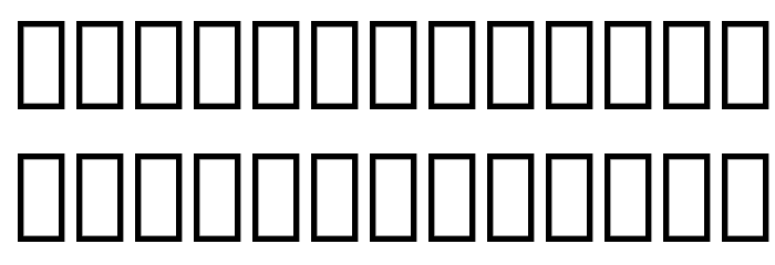 Souliyo Unicode Font LOWERCASE