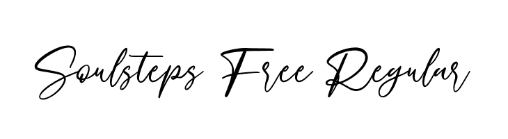 Soulsteps Free Regular  les polices de caractères gratuit tlcharger