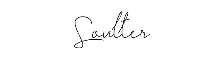 Soulter  免费字体下载
