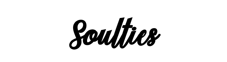 Soulties  Скачать бесплатные шрифты