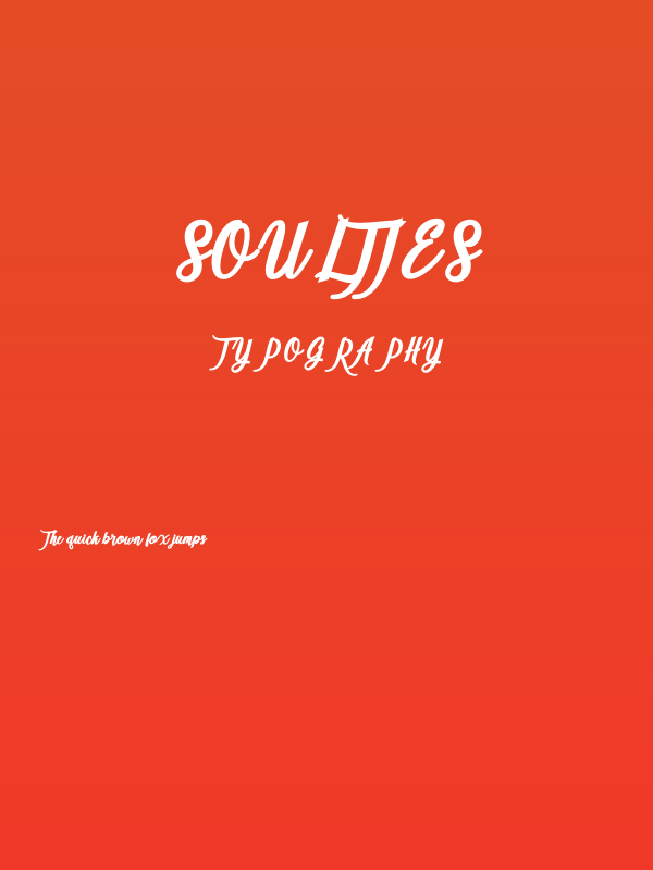 Soulties Poster