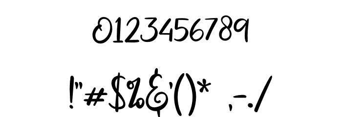 Soulwave - Personal Use Font OTHER CHARS