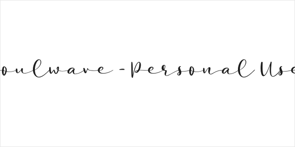 Soulwave - Personal Use Logo