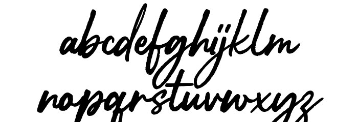 Soulyouth Font LOWERCASE