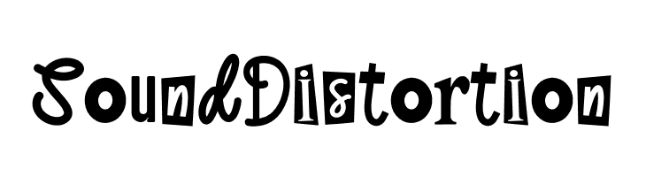 Sound Distortion  Descarca Fonturi Gratis