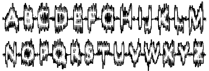 Sound-Sample Font LOWERCASE