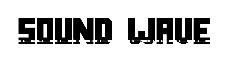 Sound Wave  font caratteri gratis