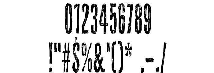 Sound of silence Font OTHER CHARS