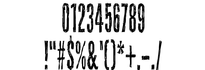 Sound of silence Font OTHER CHARS