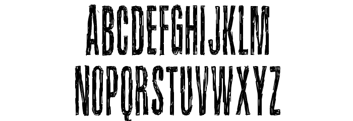 Sound of silence Font LOWERCASE