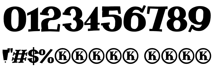 Soundboy Font OTHER CHARS