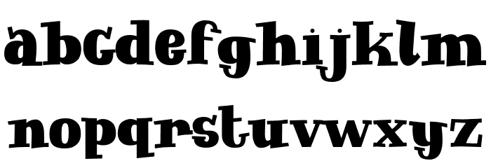 Soundboy Font LOWERCASE