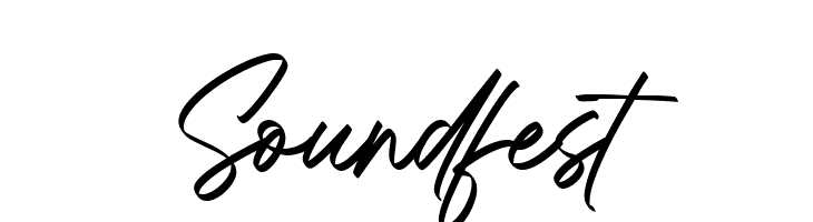 Soundfest  Скачать бесплатные шрифты