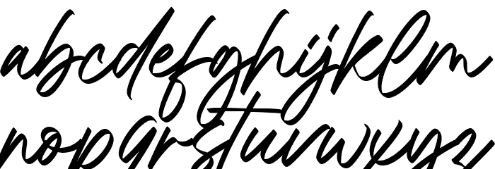 Soundfest Font LOWERCASE