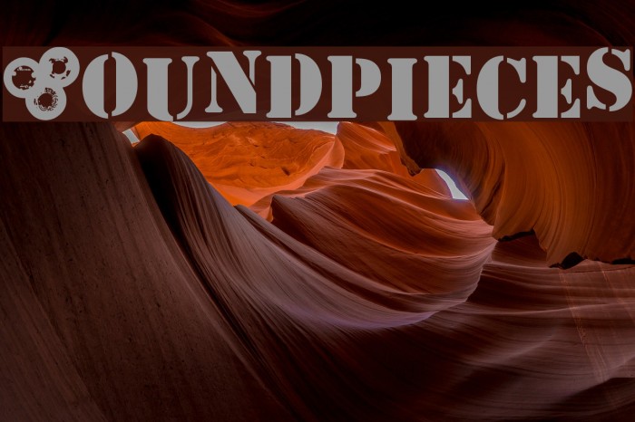 Soundpieces Font examples