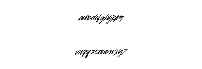 Soundtrack Font LOWERCASE
